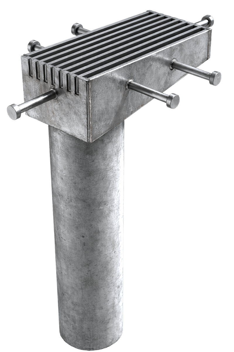 Fab Steel - I-64 Integrated Grate Scupper